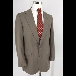 Donald Brooks Brown Suit Coat Blazer  sz 41S‎